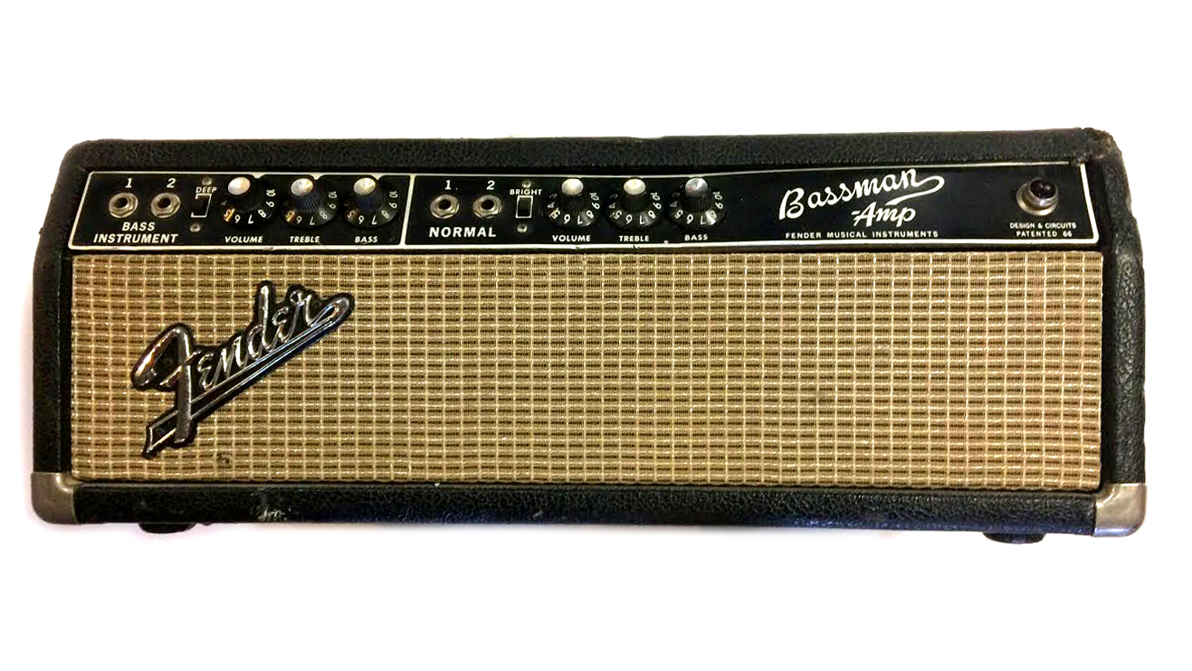 1965 Bassman Amp Head Chicago Music Store